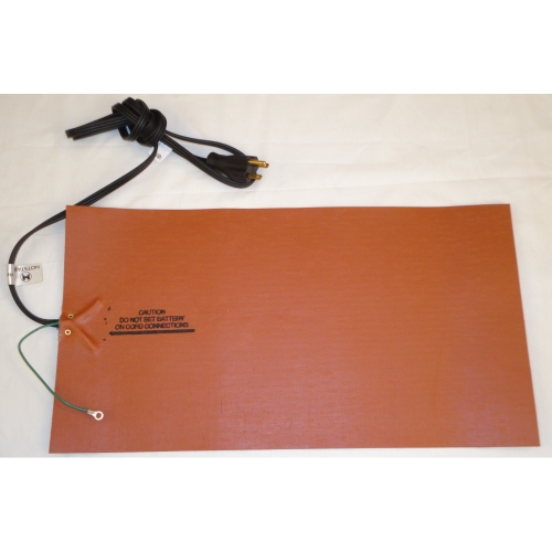 KB7515 -- 8D Battery Heater Pad 75 watt, 120vac, 19in X 10.5in